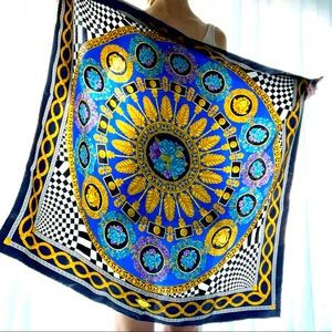 Vintage Versace Silk Scarf